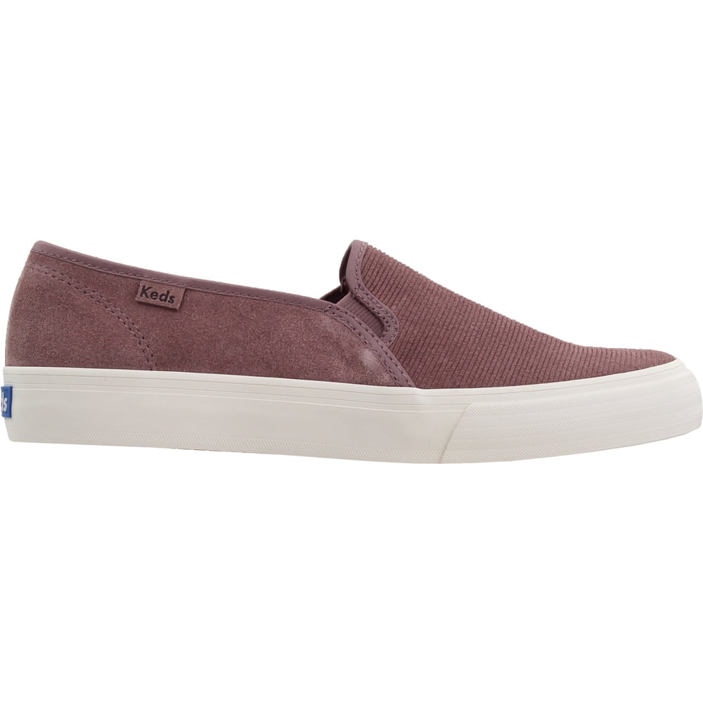 Keds Women's Double Decker Luxurious Suede Slip-On Casual Sneakers with  Cushioned Footbed - Walmart.com