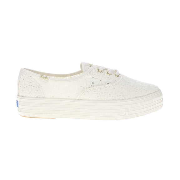 Keds Womens Point Festival Eyelet Lace Up  Athletic Sneakers Casual Shoes