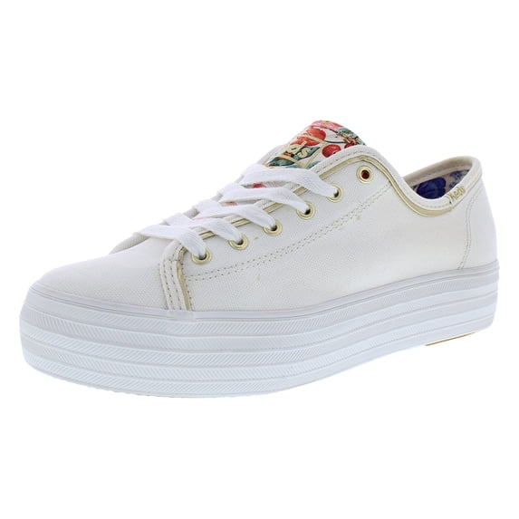 Keds Womens Triple Kick X Rifle Paper Co. Platform Athletic Sneakers Casua