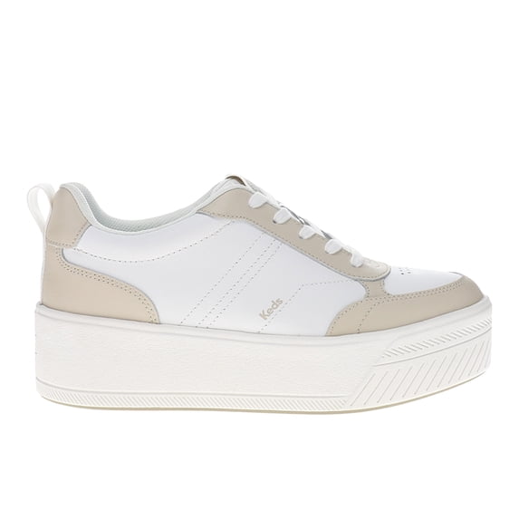 Keds Womens Skyler Ii Leather Lace Up Athletic Sneakers Casual Shoes