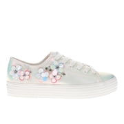 Keds Womens Triple Kick Metallic Platform Athletic Sneakers Casual Shoes
