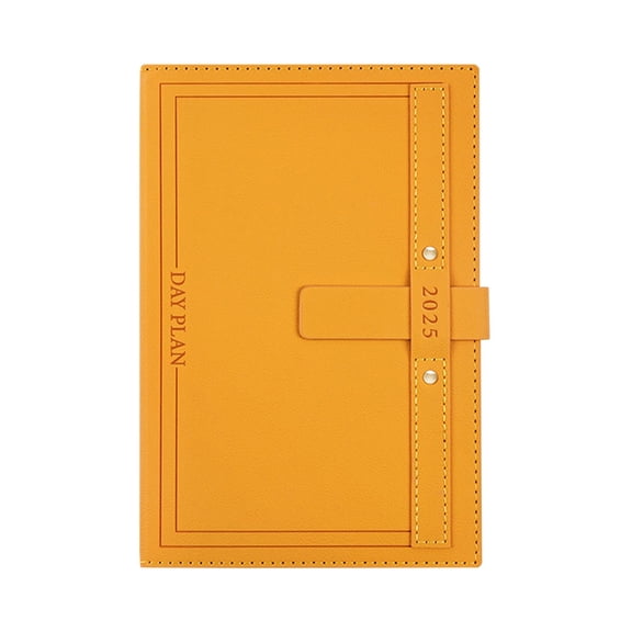 Kedshhgu 2025 Daily Planner Notebook Hardcover Daily Hourly Planner Time Management Schedule Book for Business Home School Office