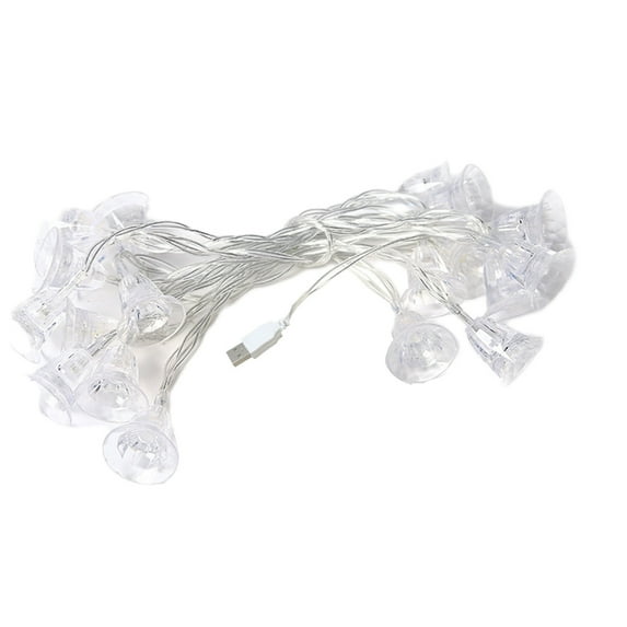 Kedshhgu Bell Shaped LED Light, Battery Operated Christmas Lights, for Indoor Outdoor Home Party Garden Yard Xmas Decoration
