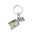 thumbnail image 1 of Kedshhgu Clear Resin Fish Cute Resin Fish Key Chain Water Bag Fish Key Ring, 1 of 3
