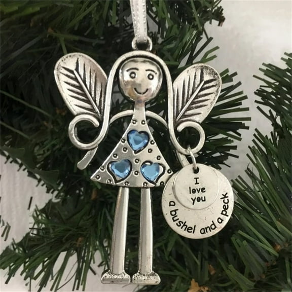 Kedshhgu Clearance Crazy Beautiful Friend Forever Angel Ornament Christmas Gift