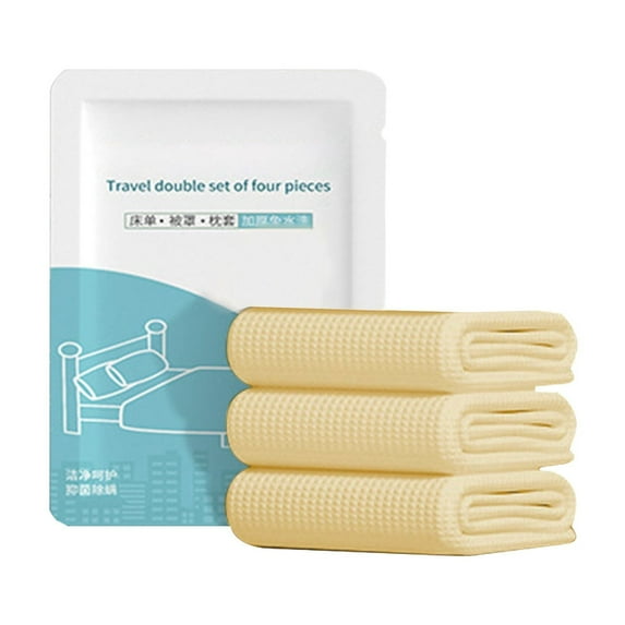 Kedshhgu Clearance Disposable Bed Sheet Quilt Cover Hotel Travel Portable Double Bedding Thickened Quilt Sheet