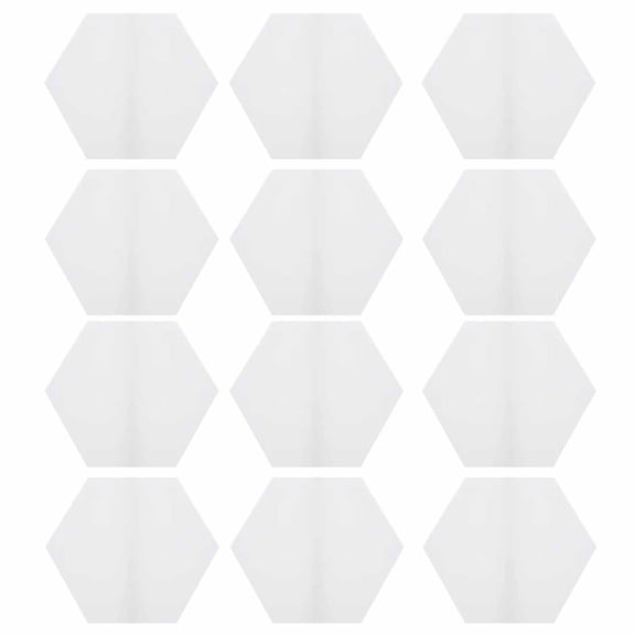 Kedshhgu Hexagon Mirror Paste Acrylic Mirror Wall Paste Three Dimensional Wall Paste Home