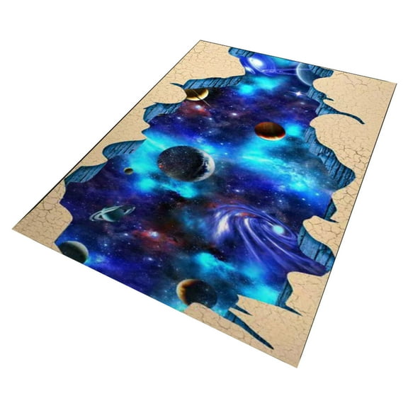 Kedshhgu The Living Room Carpet Is Geometrically Good For Household Use The Bedroom Is Covered With Floor Mats And The Bedside Carpet Is Used As A Floor Mat