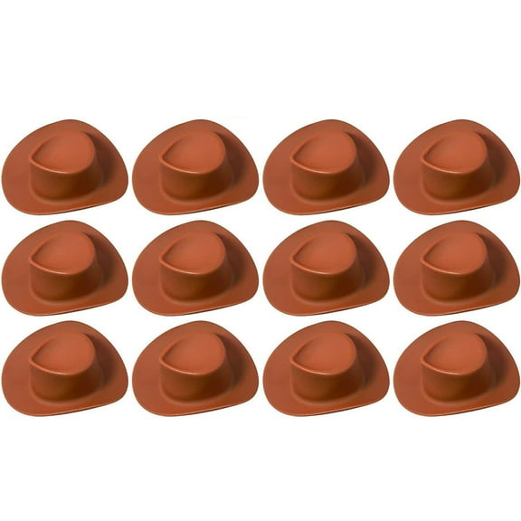 Kedshhgu Clearance Mini Western Cowboy Hat Hat Doll Hat Plastic Cute Doll Hat Party Decoration Accessory