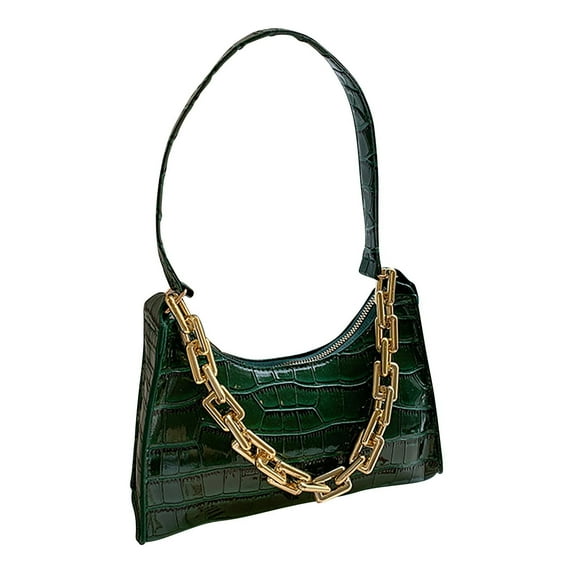 Kedshhgu One Shoulder Crossbody Bag Leather Large Capacity Multi Compartment Women Bag