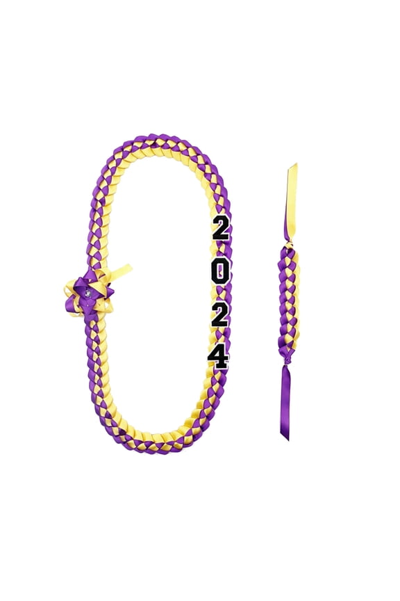 Ribbon Leis for 2024 Graduation and Graduates Bracelets, Graduation Gift for High School College Graduation Party
