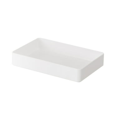 Kedshhgu Clearance Storage Box Household Kitchen Tableware Storage Basket Plastic Desktop Snack Storage Box Drawer Miscellaneous Storage Box