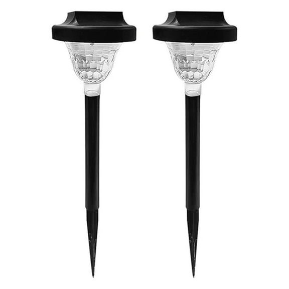 Kedshhgu Super Bright Solar Lights Outdoor Impervious Lights (2pc), Dusk To First Light Up To 12 Hours Solar Powered Outdoor Walkway Garden Lights Auto On/Off, Sidewalk