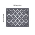 thumbnail image 1 of Kedshhgu Diatomaceous Earth Bath Mat Rug Super Absorbent Quick Dry Thin Bathroom Rugs Modern Design Quick Dry Floor Mat Water Absorbent, Rubber Backed, Washable, 1 of 5