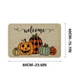 thumbnail image 1 of Kedshhgu Fall Pumpkins Door Mat Thanksgiving Day Outdoor Decorations for Home Porch Fall Halloween Thanksgiving Indoor Outdoor Entrance Mats Home Decor Front Door Mat, 1 of 3