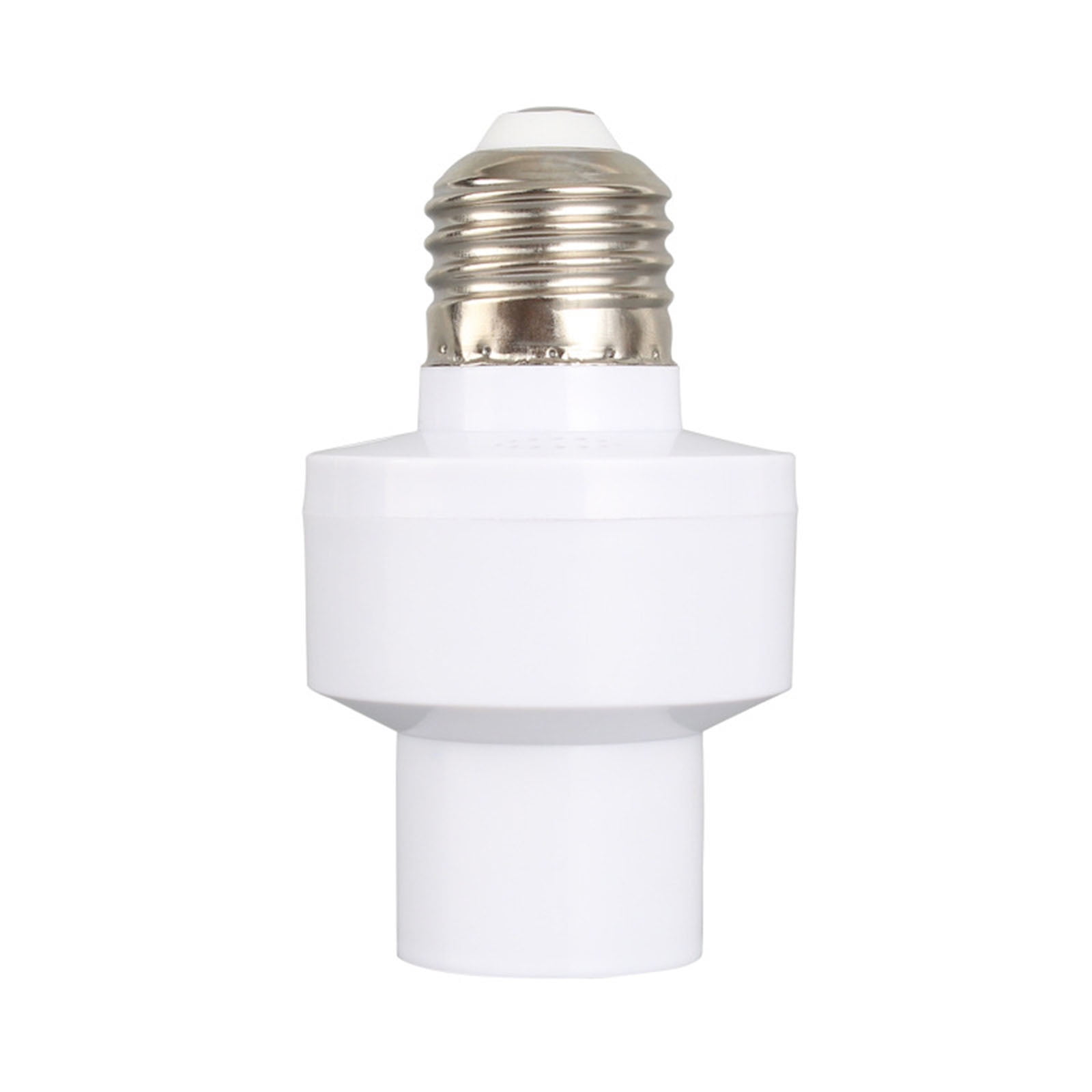 Kedshhgu Motion Sensor Light Socket, E27 Screw in Light Bulb Holder Adapter with Photoelectric Sensors, Light Control Indoor Only, Automatically Extinguished In 17 Seconds