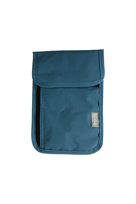 Neck Pouch Travel Wallet for Women and Men, Lightweight Passport Travel Wallet, Protect Your Important