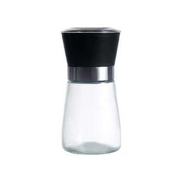 Kedshhgu Salt and Pepper Grinder, Manual Salt and Pepper Mills, Refillable Pepper Grinder with Visible Window Cooking Tool
