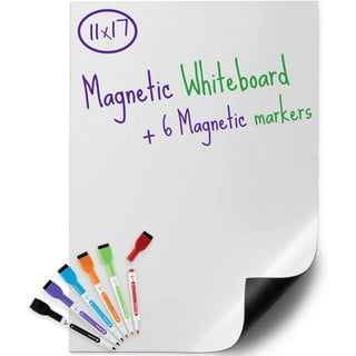 Oversized Magnetic Whiteboard for High Key Snacks