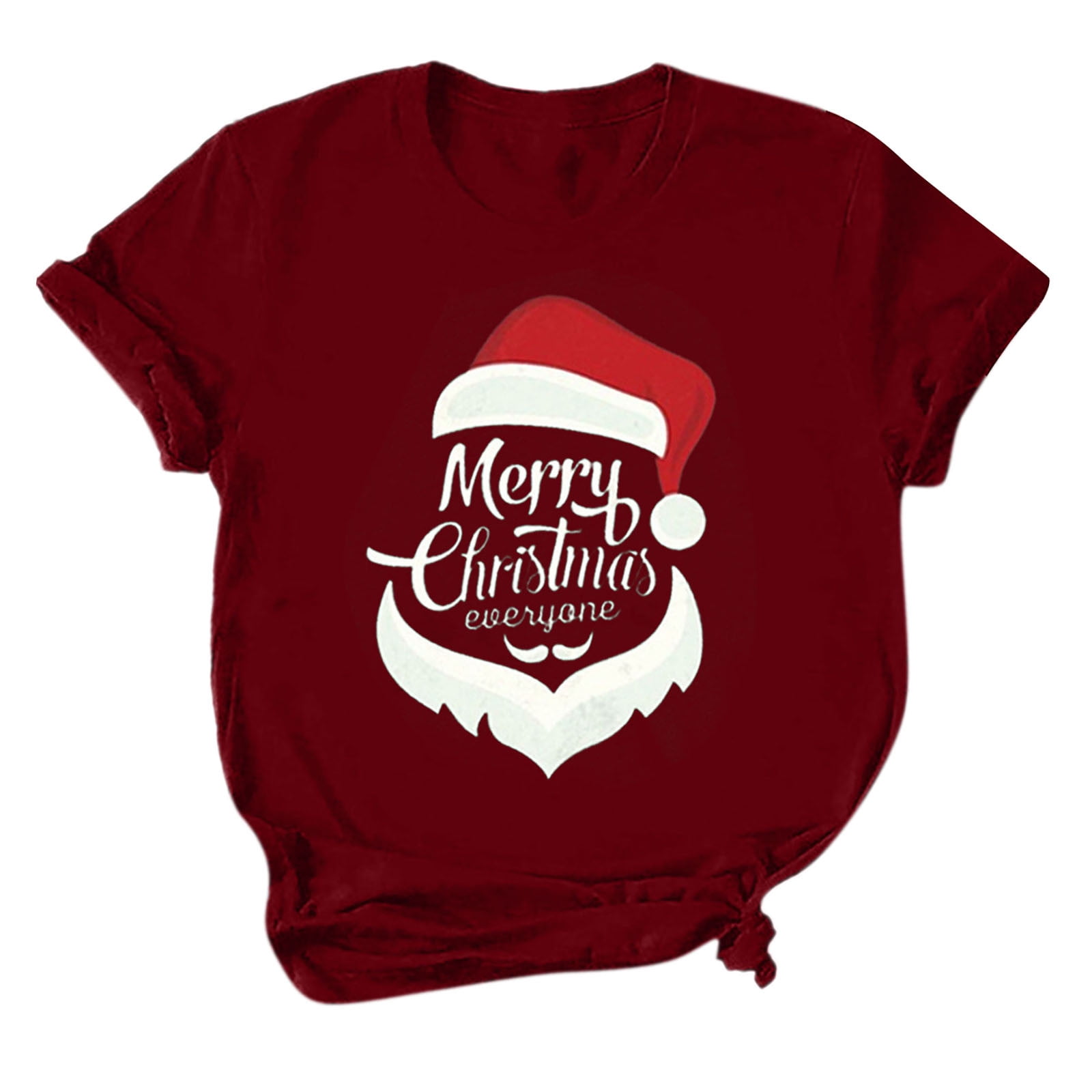 Kedxroy Merry Christmas Shirts for Women Xmas Graphic Printed