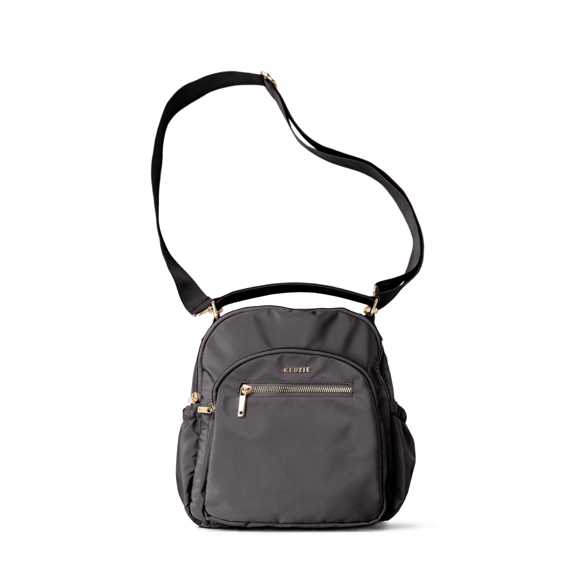 Kedzie Aire Convertible Backpack Crossbody Carry-On Bag, Black (Women's)