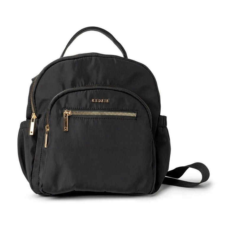 Kedzie Aire Convertible Backpack Crossbody Carry-On Bag, Black