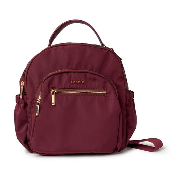 Kedzie Aire Convertible Backpack Crossbody Carry-On Bag, Burgundy (Women's)