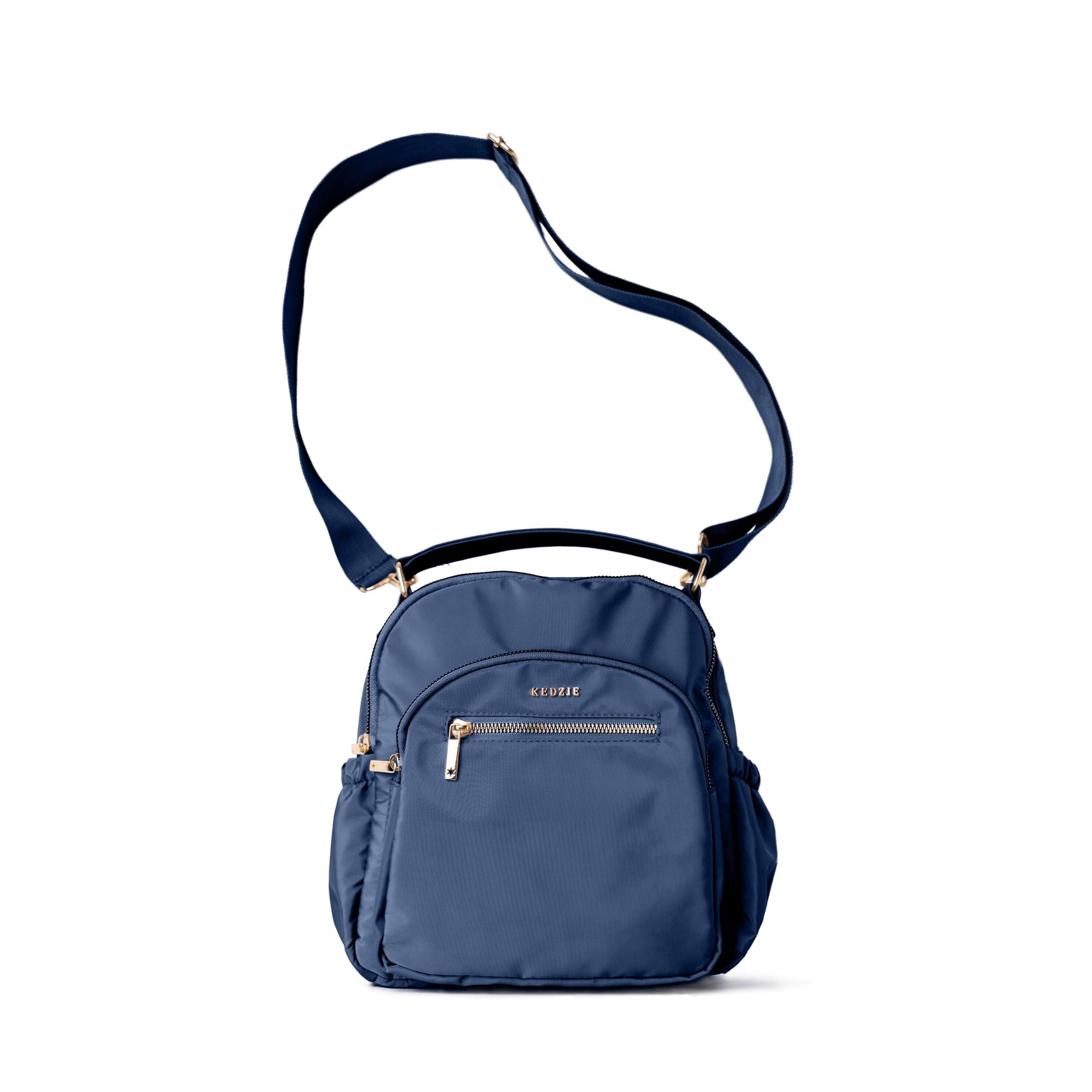 Kedzie Aire Convertible Backpack Crossbody Carry-On Bag, Navy (Women's)
