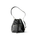 thumbnail image 1 of Kedzie Aries Convertible Bucket Bag 3-Way Backpack Crossbody Strap Purse, Black (Women's), 1 of 8
