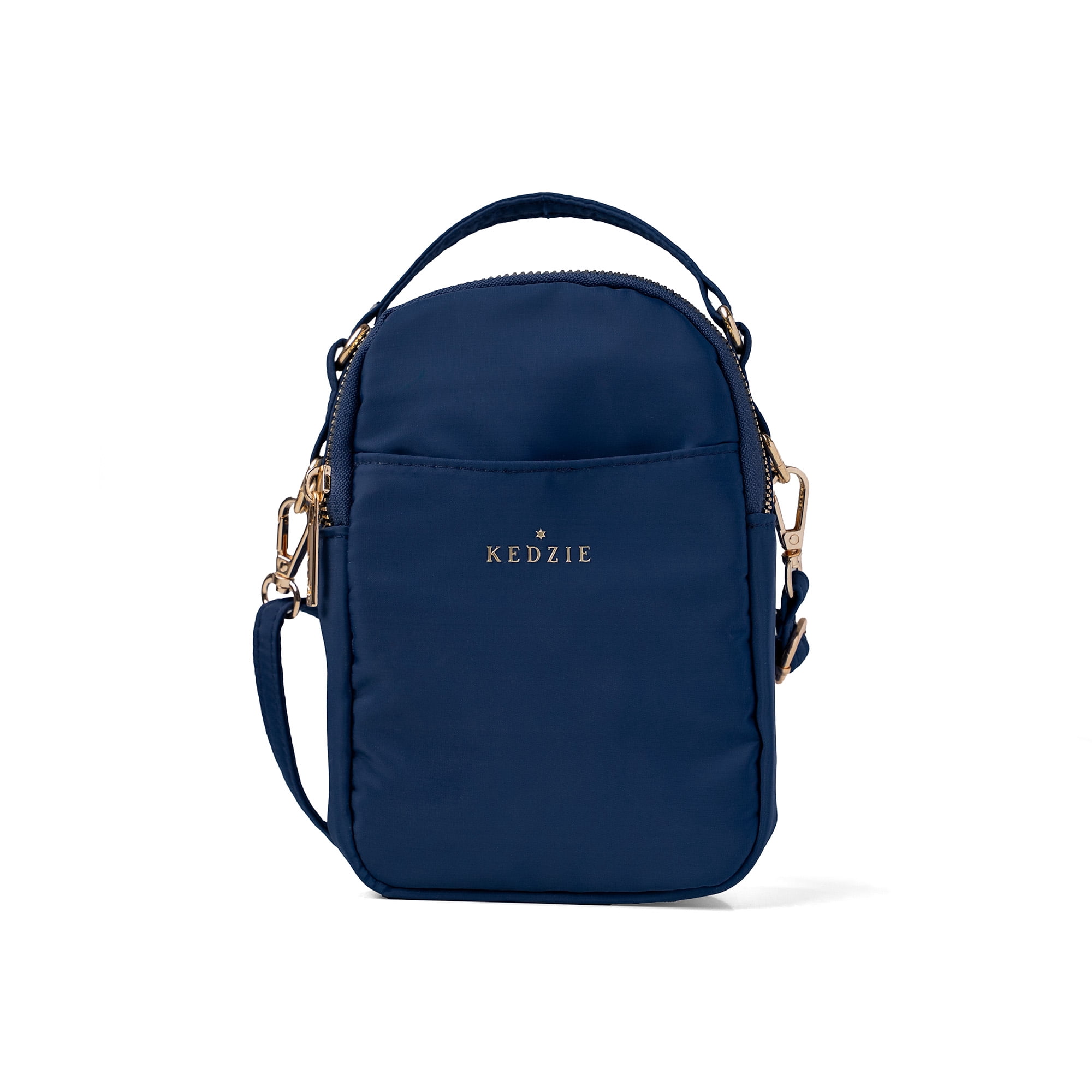 Kedzie Crosstown Multi-Pocket Crossbody Bag, Navy (Women's)