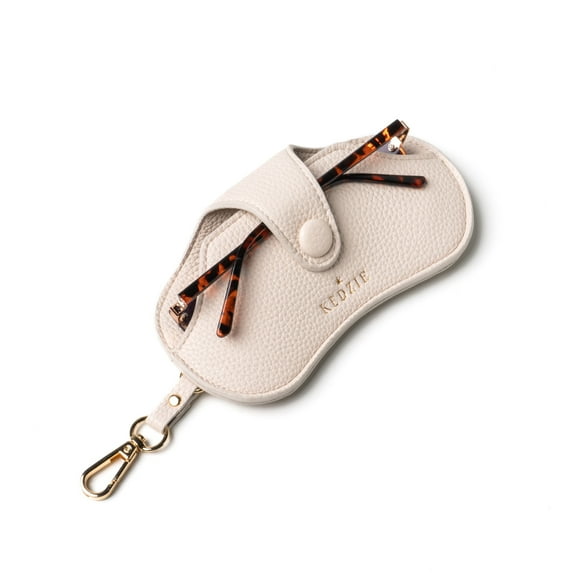 Kedzie Eclipse Eyewear Case Bone