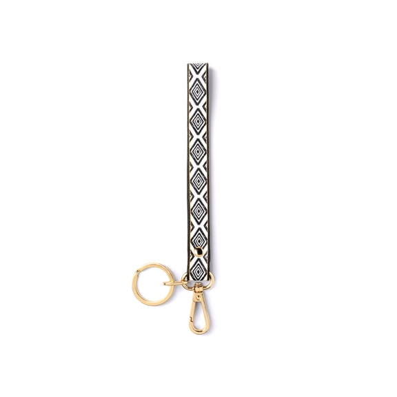 Kedzie Eclipse Interchangeable Vegan Leather Mix & Match Wristlet Strap One Size, Get in Line