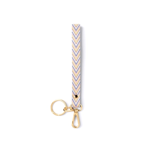 Kedzie Eclipse Interchangeable Vegan Leather Mix & Match Wristlet Strap One Size, Golden Girl