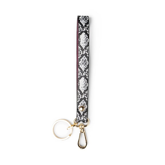 Kedzie Eclipse Interchangeable Vegan Leather Mix & Match Wristlet Strap One Size, Pretty in Python
