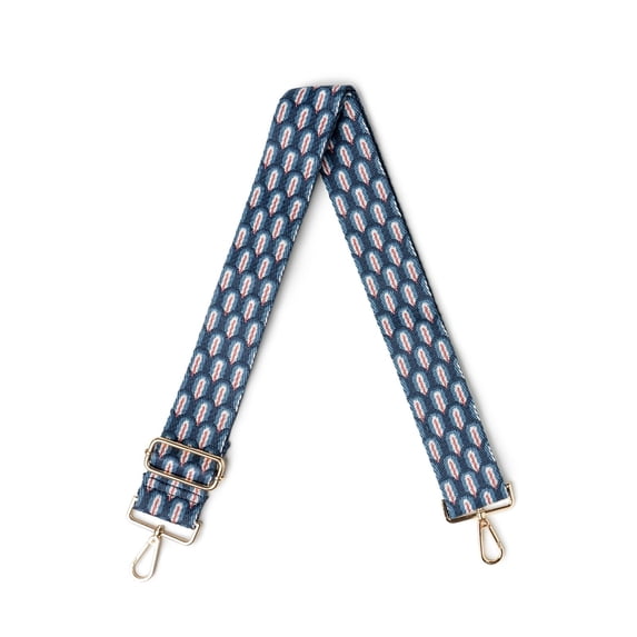 Kedzie Embroidered Interchangeable Bag Strap Adjustable Length 55” Handbag Strap, Hampton