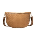 thumbnail image 1 of Kedzie Terrace Woven Crossbody Bag, Tan (Women's), 1 of 7