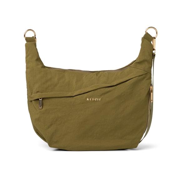 Kedzie Women's Convertible Crossbody Bag with Top Handle and Adjustable Strap, Army