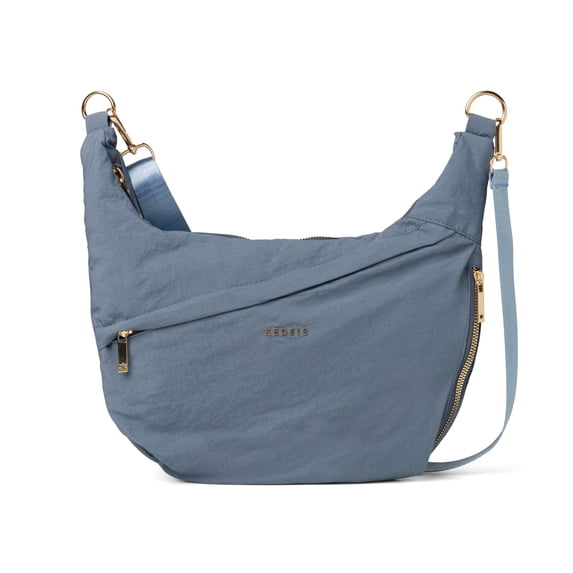 Kedzie Women's Convertible Crossbody Bag with Top Handle and Adjustable Strap, Blue