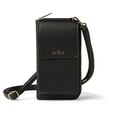 thumbnail image 1 of Kedzie Women's Smartphone Crossbody Wallet with Adjustable Strap, Black, 1 of 8