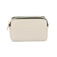 thumbnail image 1 of Kedzie Women's Vegan Leather Crossbody Camera Bag with Adjustable Strap, Beige, 1 of 6
