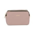 thumbnail image 1 of Kedzie Women's Vegan Leather Crossbody Camera Bag with Adjustable Strap, Mauve, 1 of 6