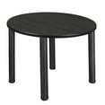 thumbnail image 1 of Kee 42" Round Breakroom Table- Ash Grey/ Black, 1 of 3