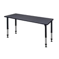 thumbnail image 1 of Regency 66 x 24 in. Height Adjustable Classroom Activity Table- Grey, 1 of 6