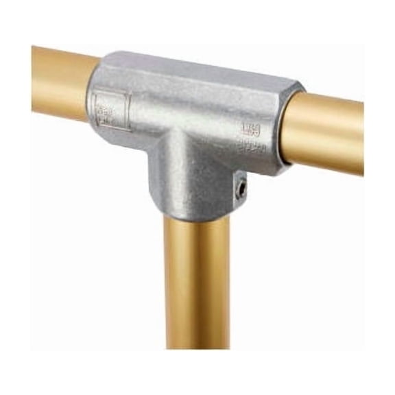 Kee Safety 448356 L25-7 - Klamp Three Socket Tee - 90 deg - 1.25 in. Dia. - Gray