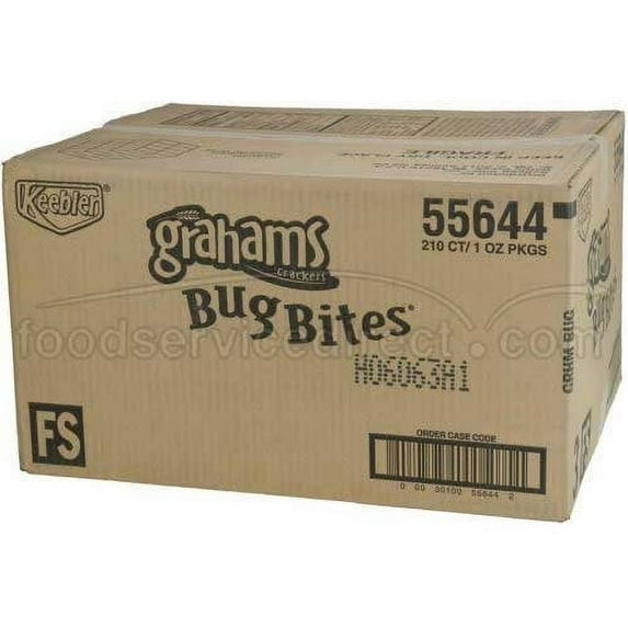 Keebler 3010055644 Kblr Licensed Crackers Bug Bites 1Oz 210Ct