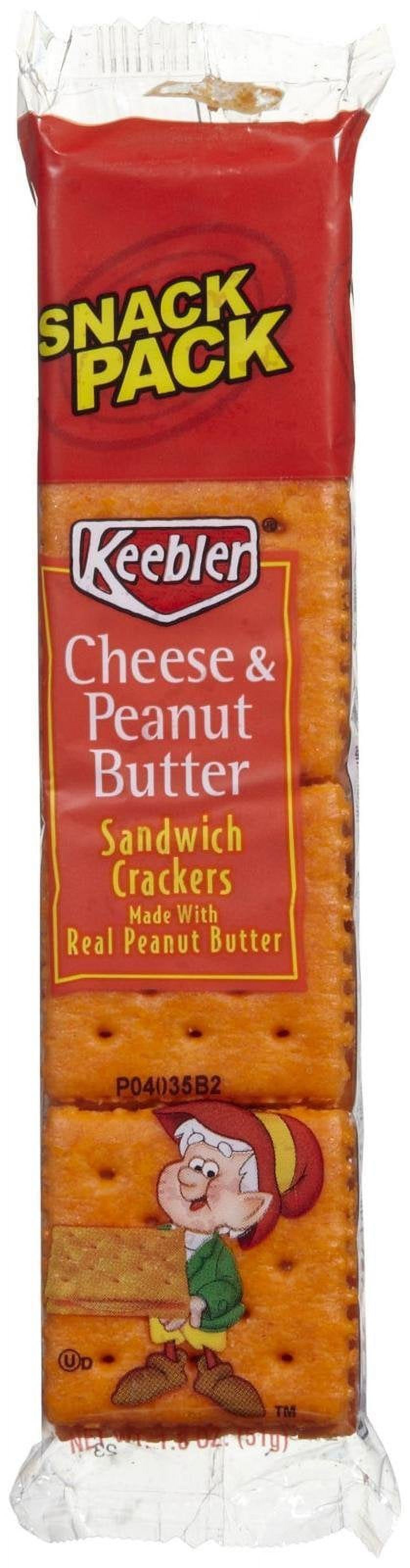 Keebler Cheese Peanut Butter Crackers (1.8Oz), 1 Fl Oz