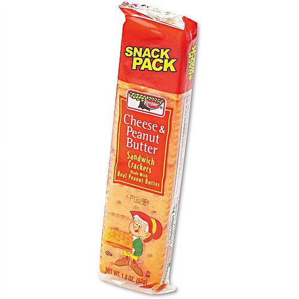 Keebler Cheese Peanut Butter Sandwich Crackers