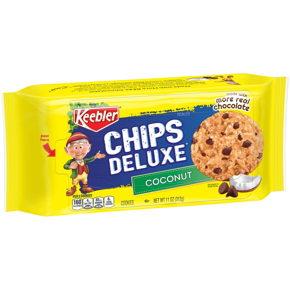 Keebler Chips Deluxe Coconut Cookies, 14.1oz