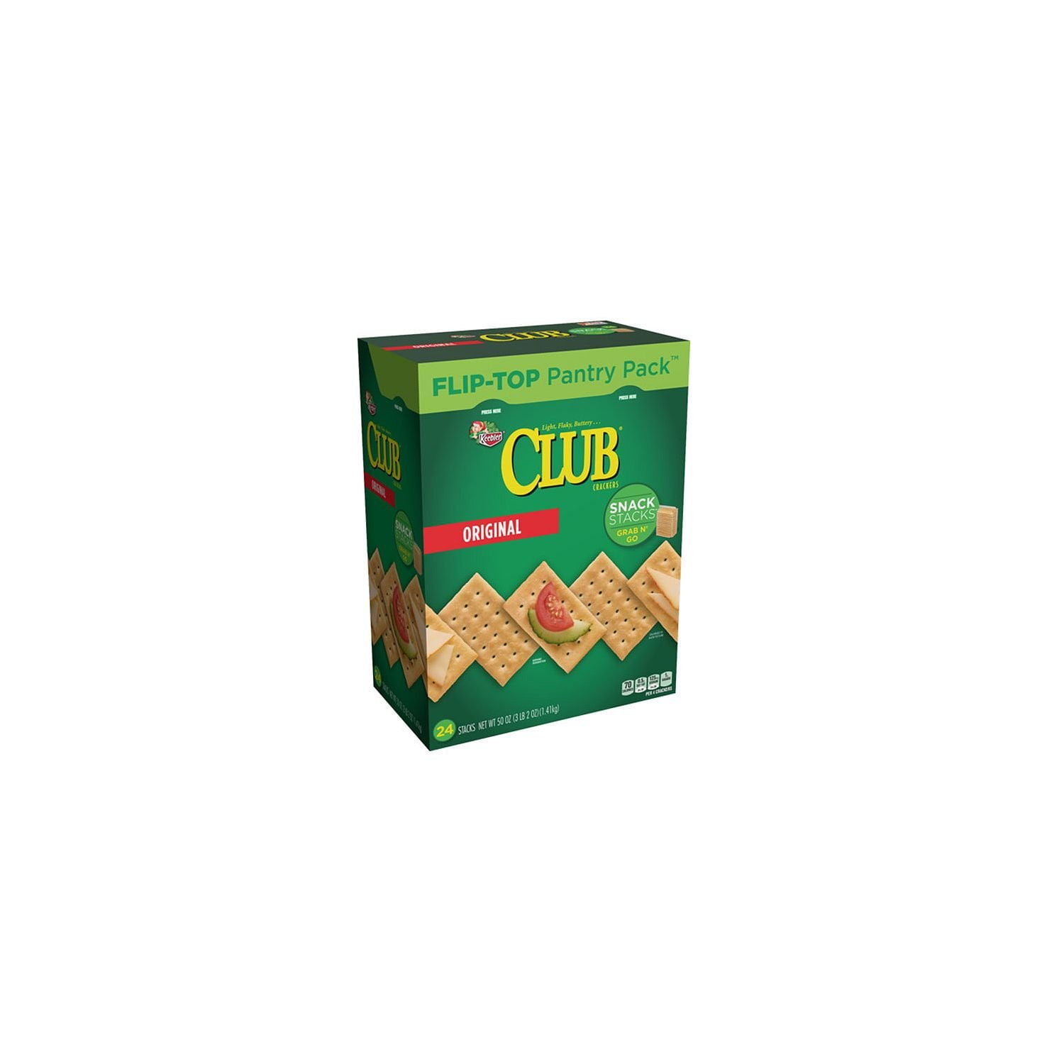Keebler Club Crackers Snack Stacks 2.08 AIS1oz., 24 ct. A1