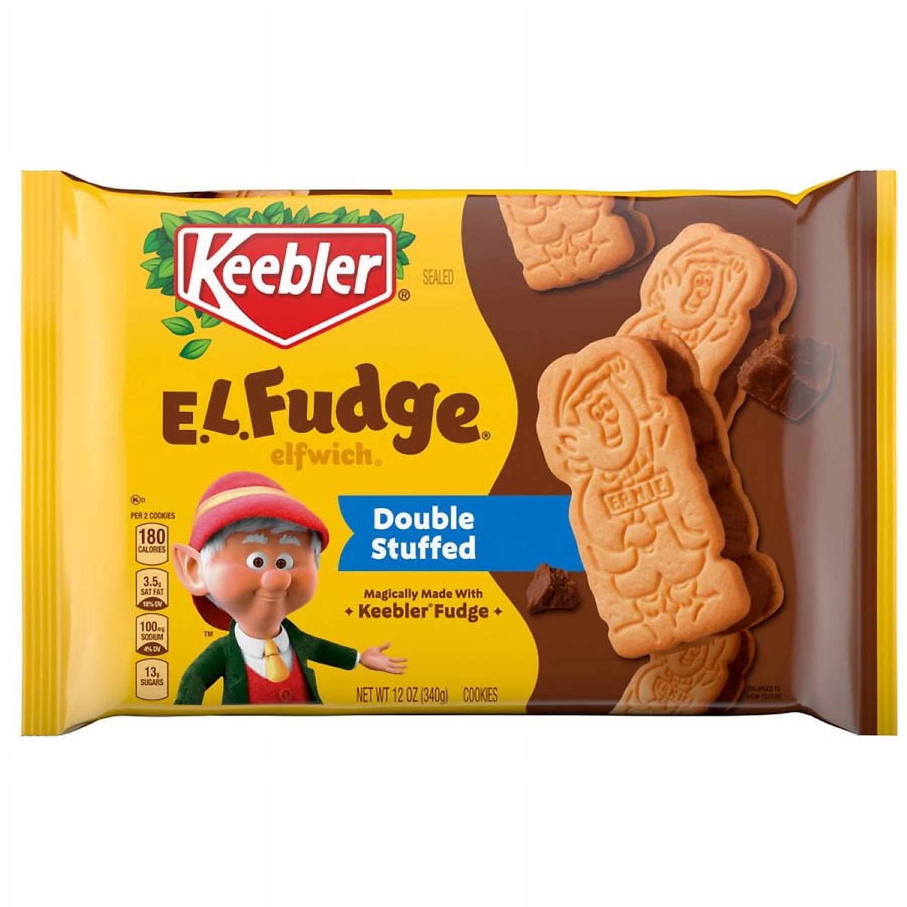 Keebler E.L. Fudge Double Stuffed Elfwich Cookies 12.0 oz